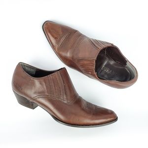 Durango Brown Leather Shoe Boot Womens US Size 9.5